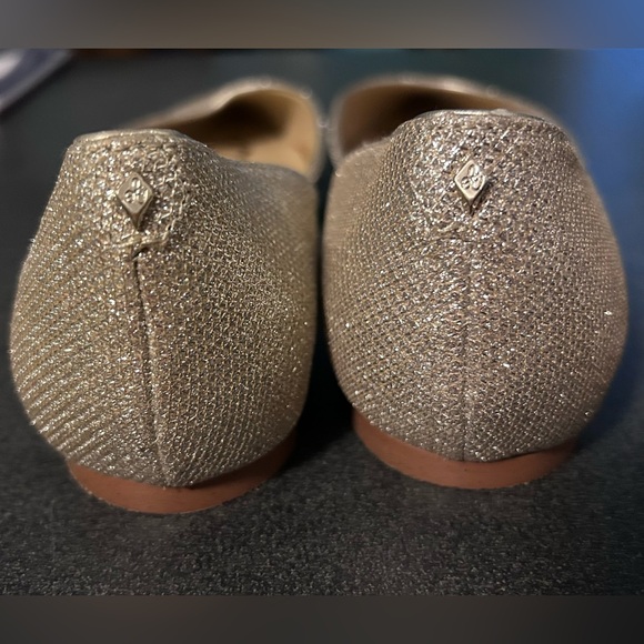 Sam Edelman Women's Rodney Silver Pointed Toe d'Orsay Flats Size 10 - Picture 7 of 8